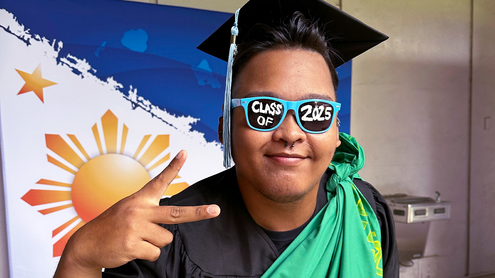 LeewardCC Filipino student graduate